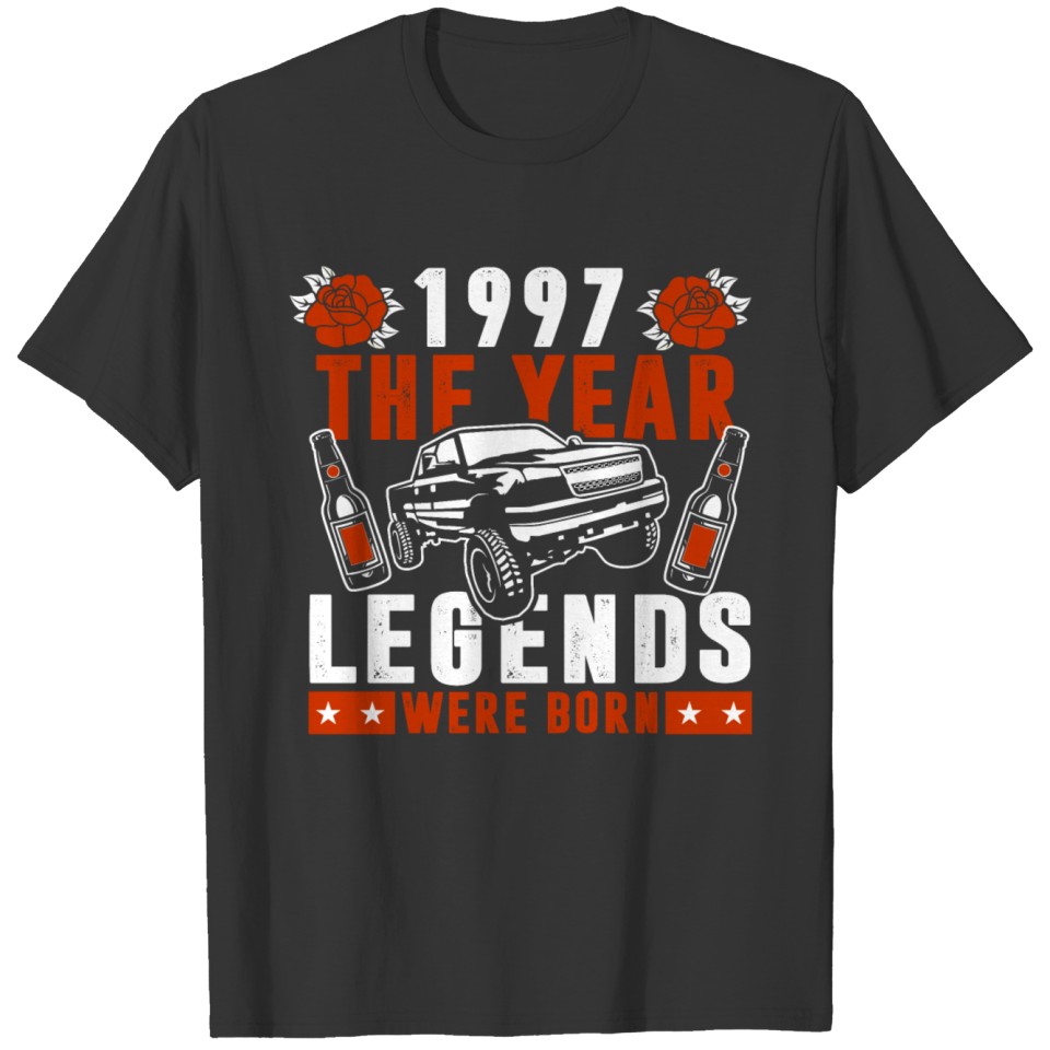 1997 the year legends were born T-shirt