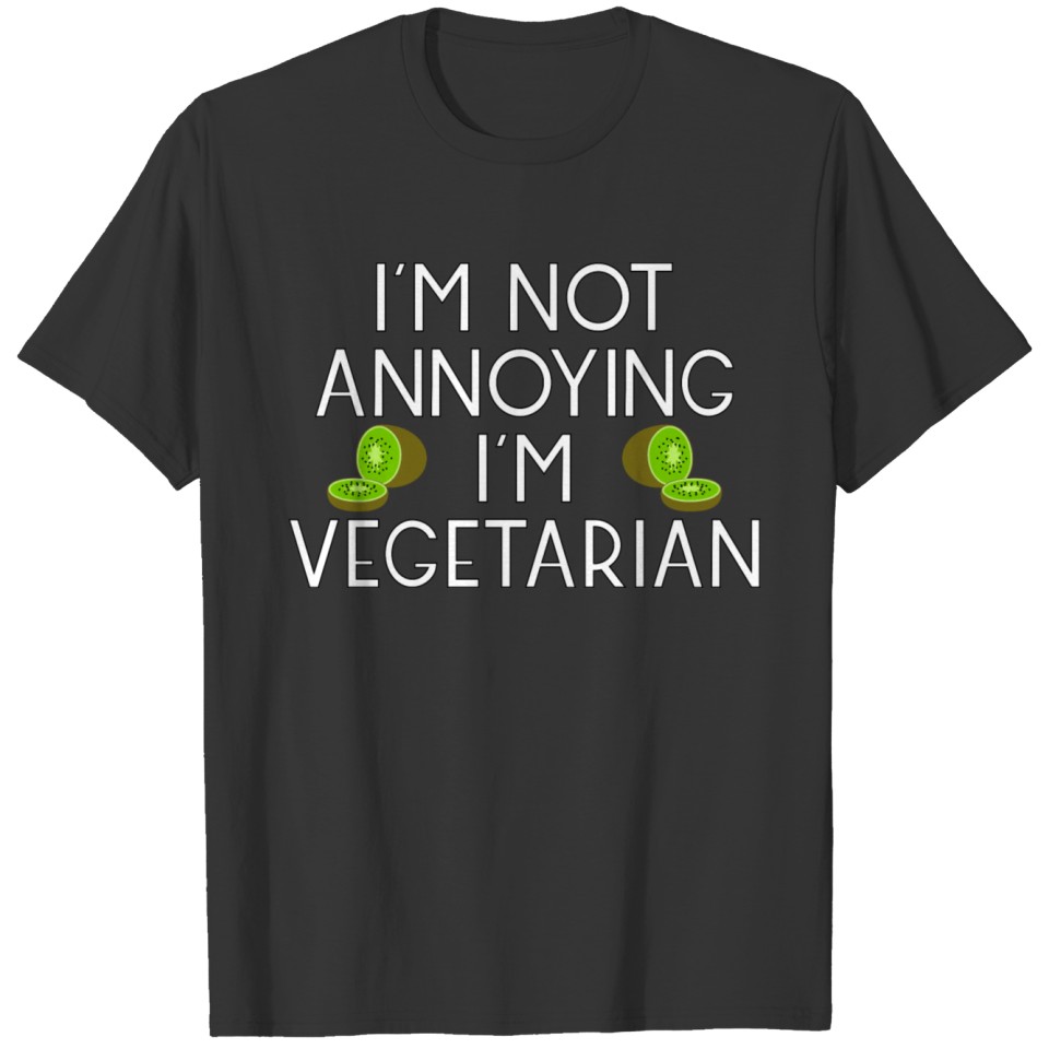 vegetarian vegan veggie kiwi frucht fruits3 T-shirt