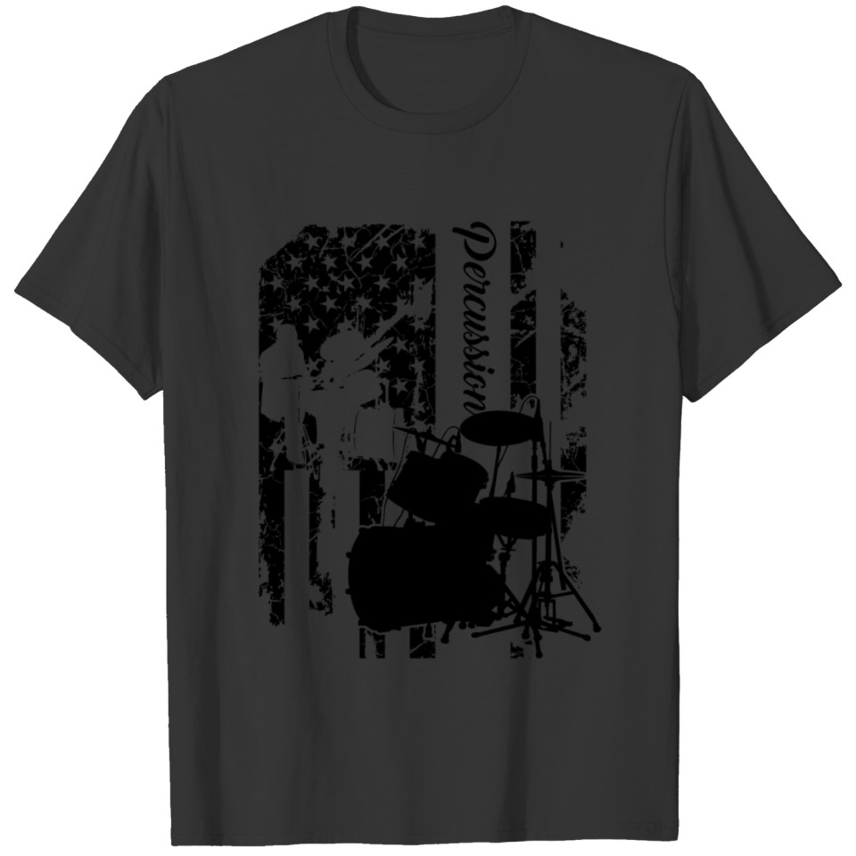 Percussion Flag Mug T-shirt