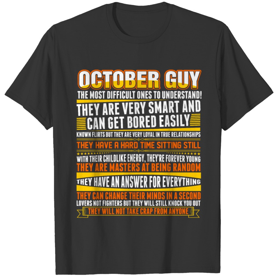 October Guy T-shirt