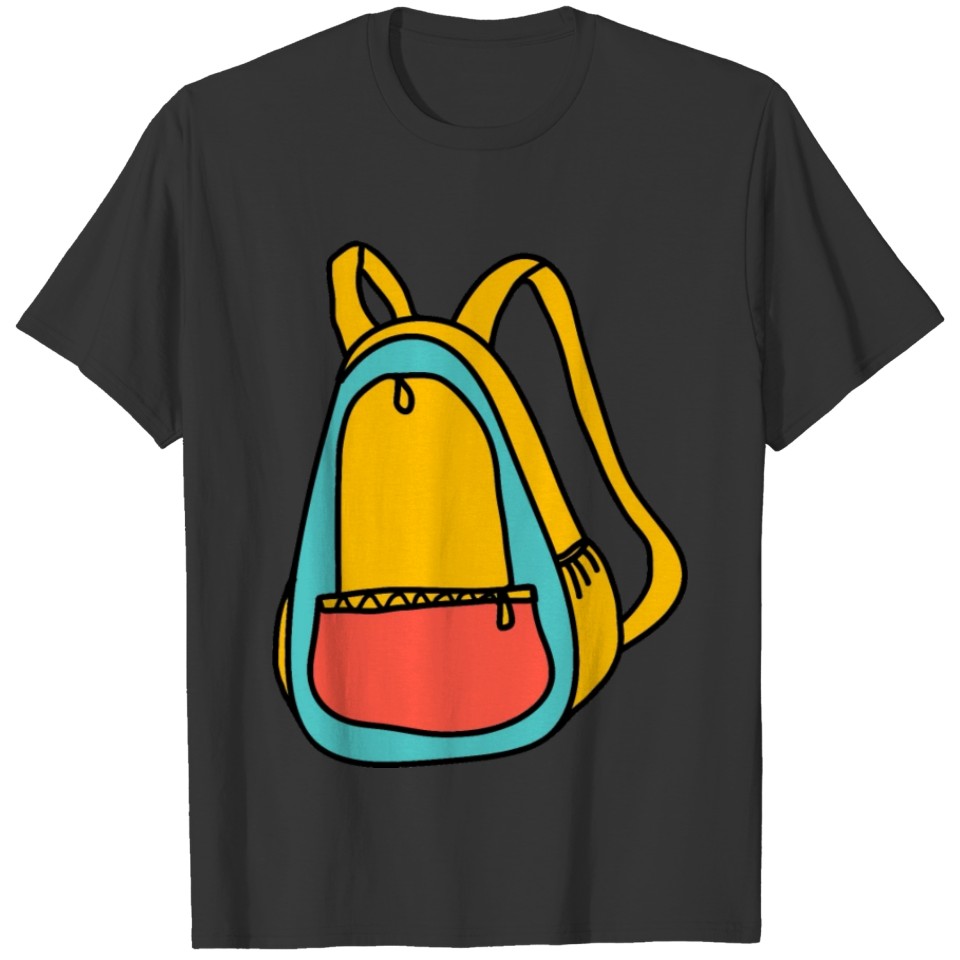 school backpack T-shirt