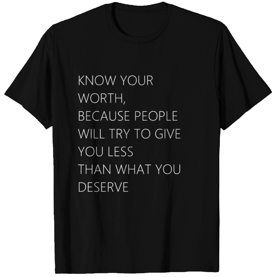 Self Worth - Tshirt PJs by PC