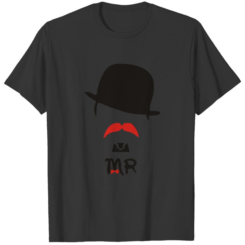 MR Pat And Funny Mustache Tee Shirt T-shirt