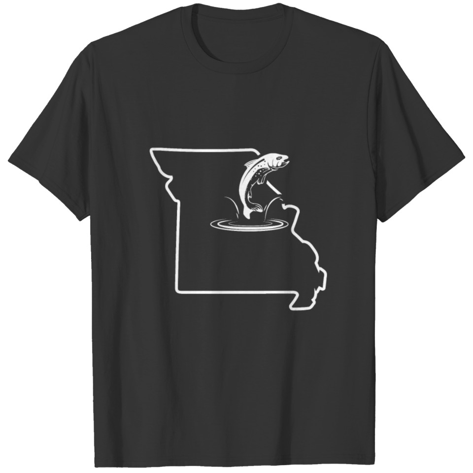 Brook Trout Fishing Missouri Redband Trout T Shirts