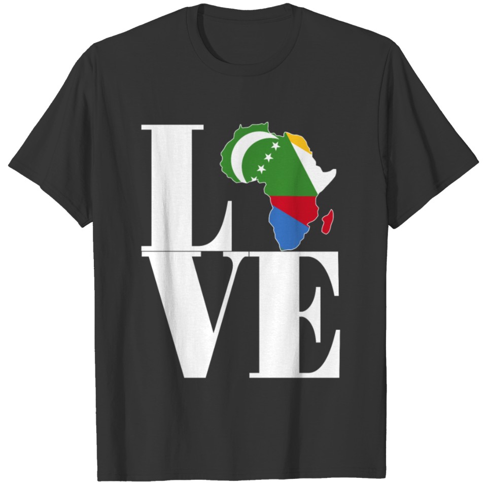 I LOVE COMOROS T-shirt