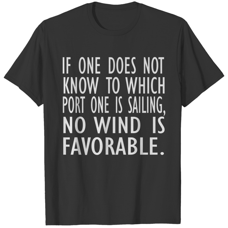 no wind is fav T-shirt