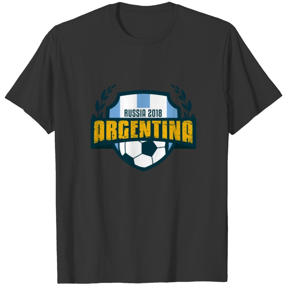 Argentina No 1 Soccer Team Football Gift T-shirt