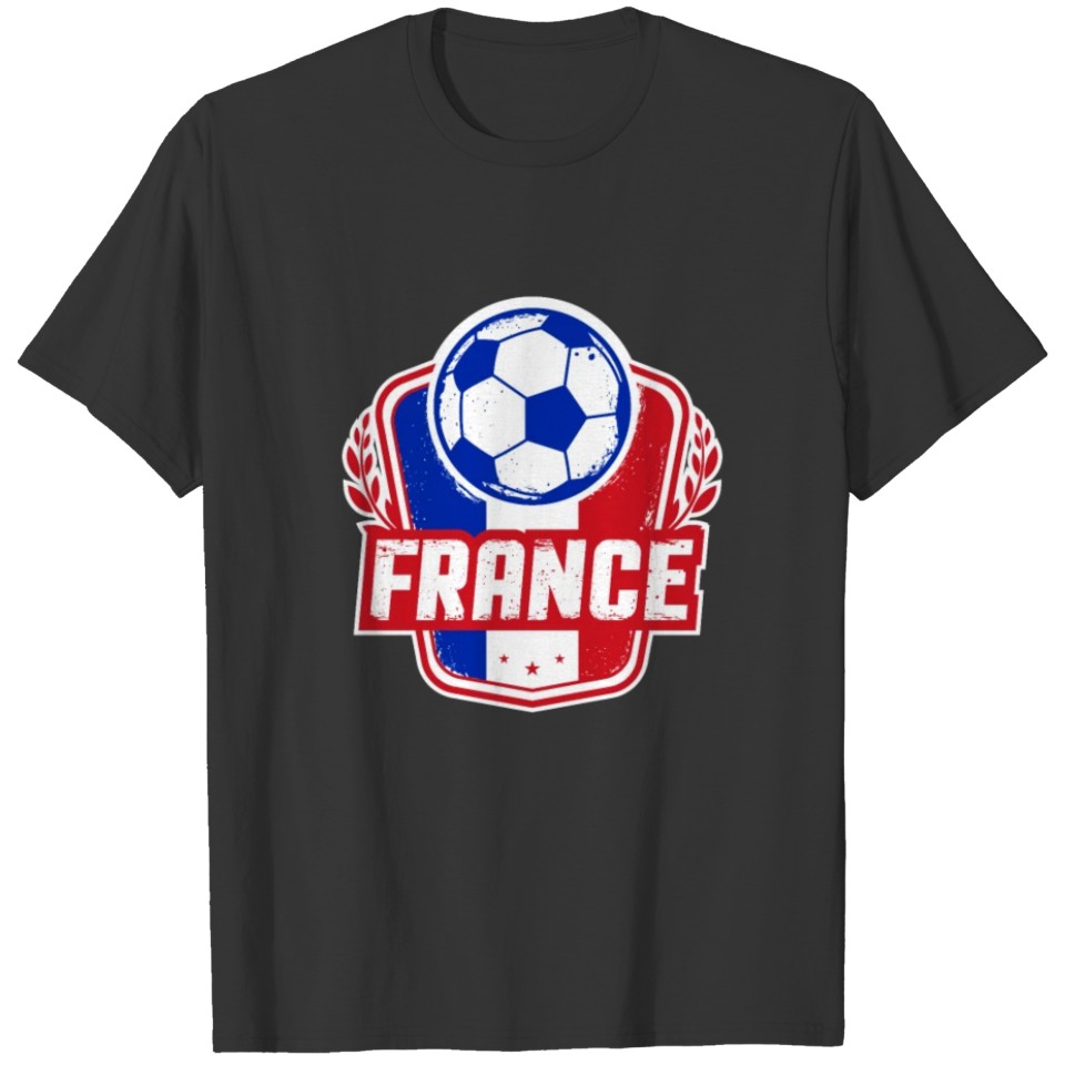 France No 1 Soccer Team Football Gift T-shirt