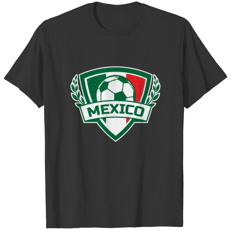 Mexico No 1 Soccer Team Football Gift T-shirt