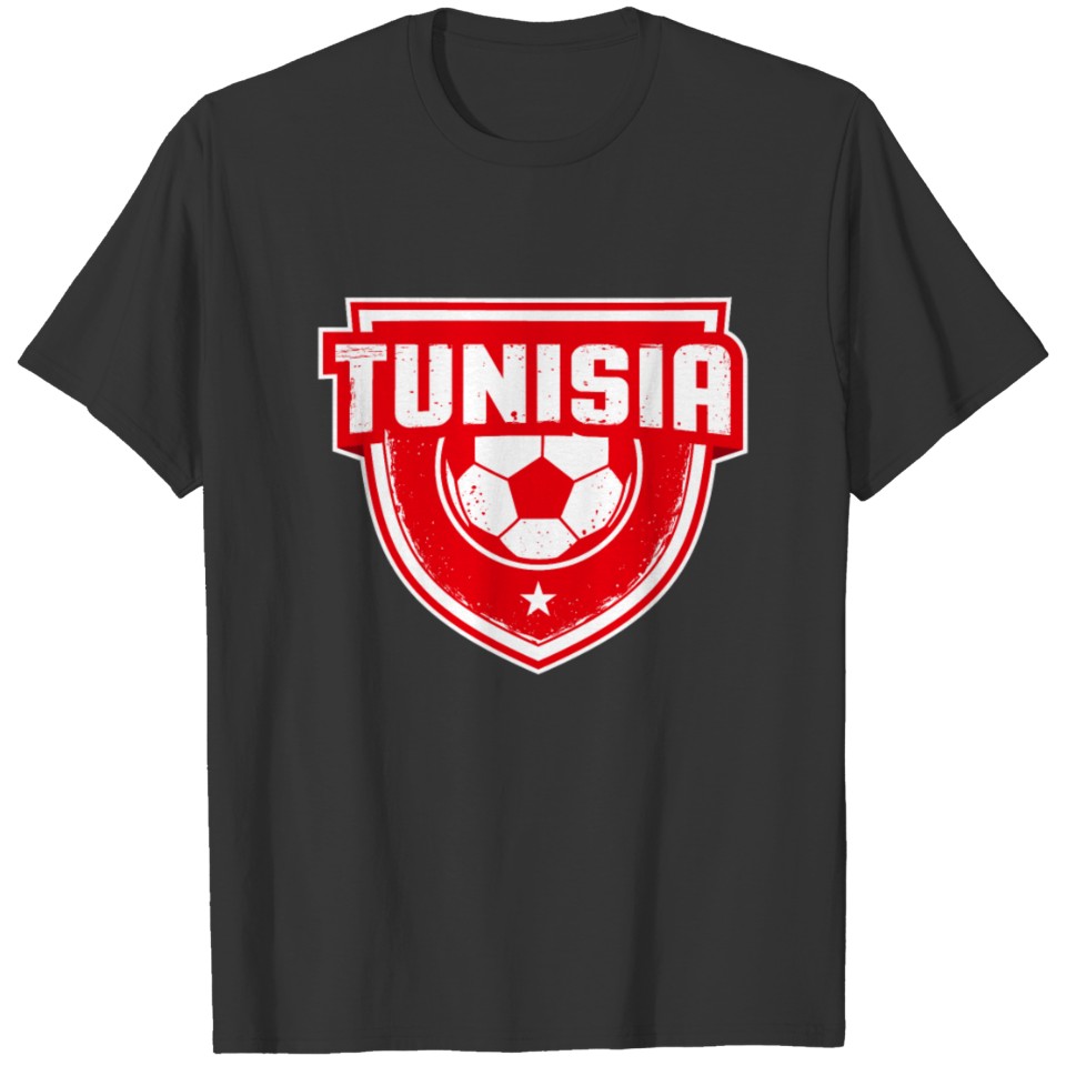 Tunisia No 1 Soccer Team Football Gift T-shirt