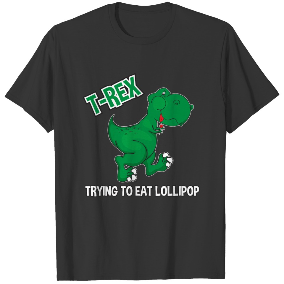 Lutscher vs Tyrannosaurus T Shirts