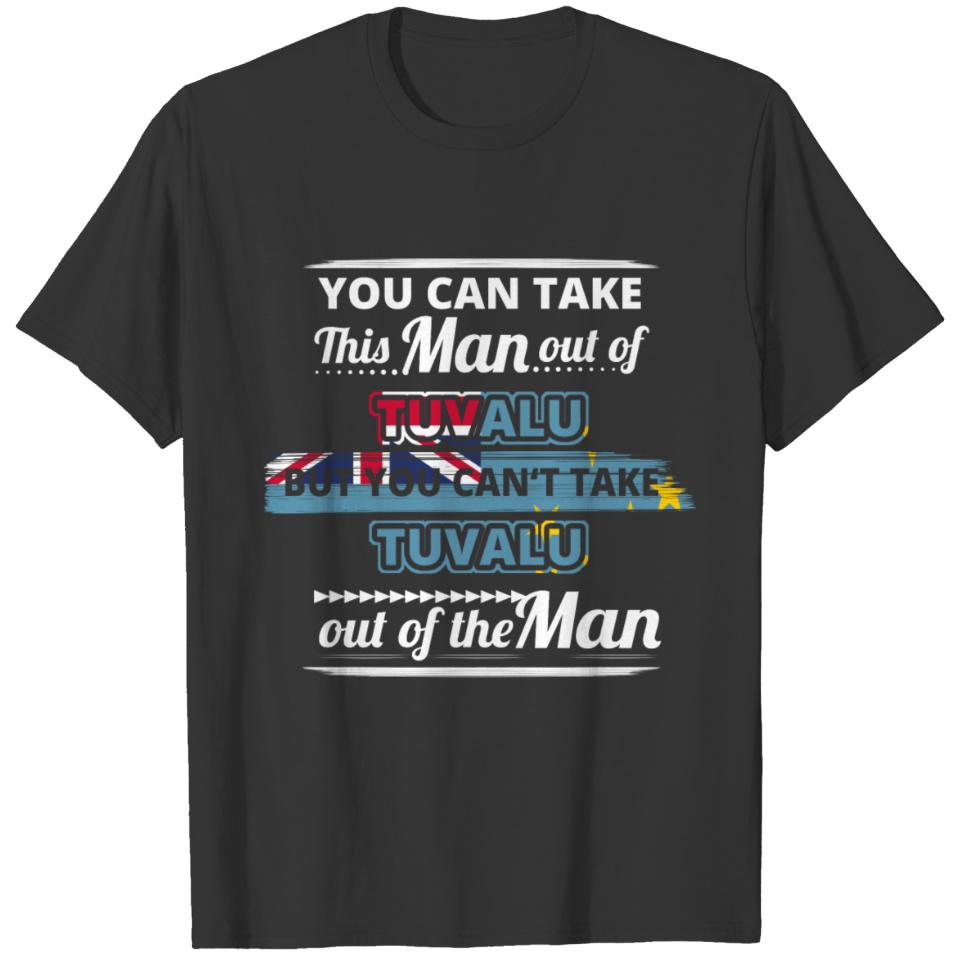Geschenk aus liebe mann heimat TUVALU T-shirt