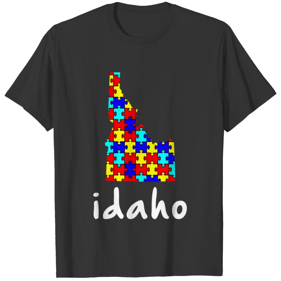 Idaho - Autism Awareness T-shirt