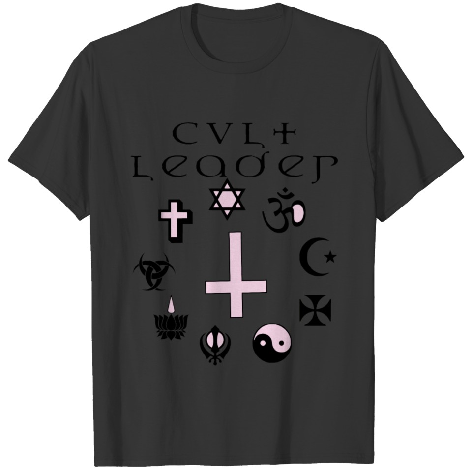 Cult Leader Pale Pink Accent T Shirts