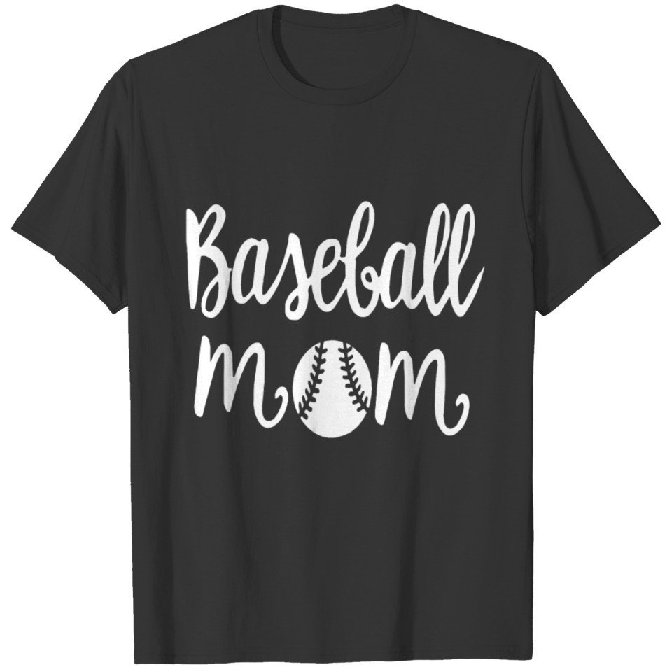 Baseball Mom V Neck Softball Ballpark Cubs T Shirts Spo