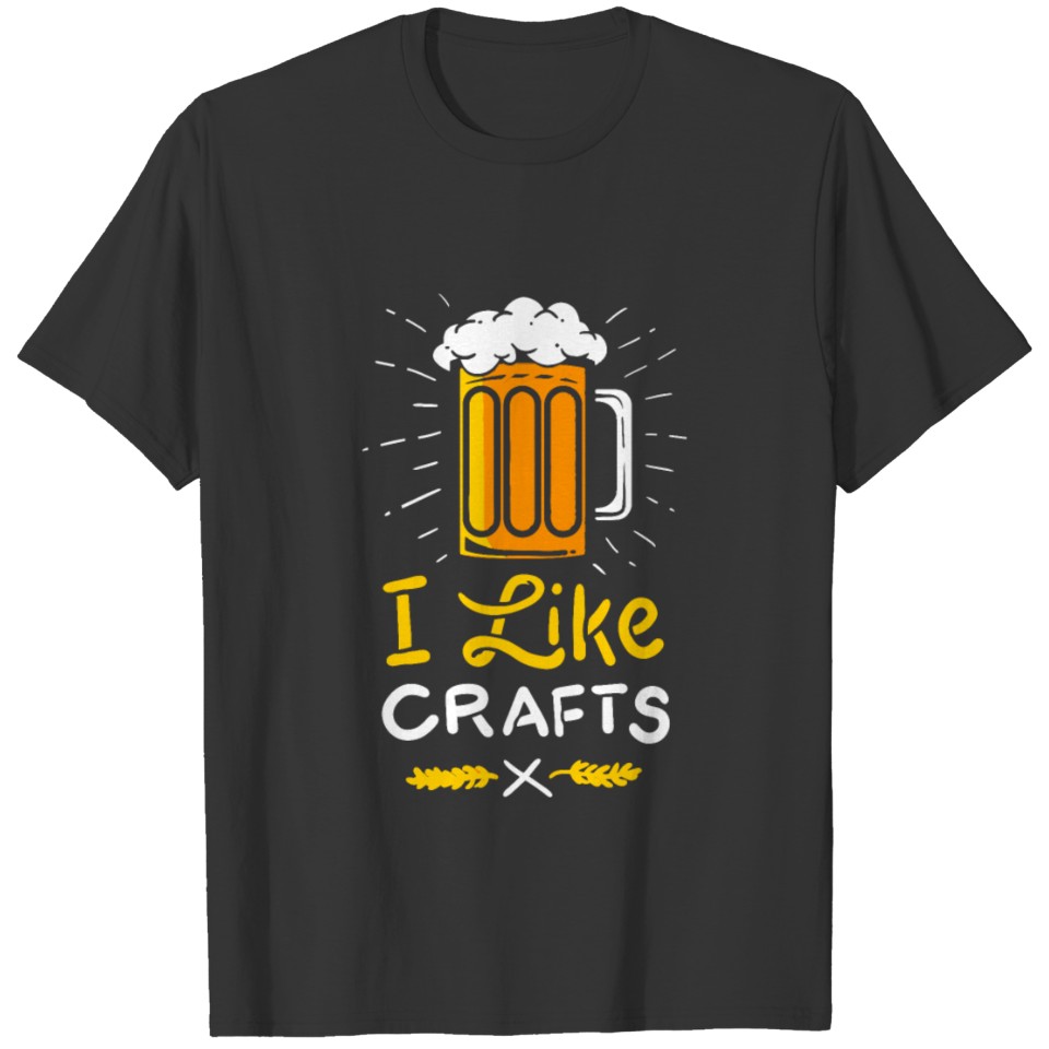 Craft Beer Love and Beer Lover Brewery Gift T-shirt