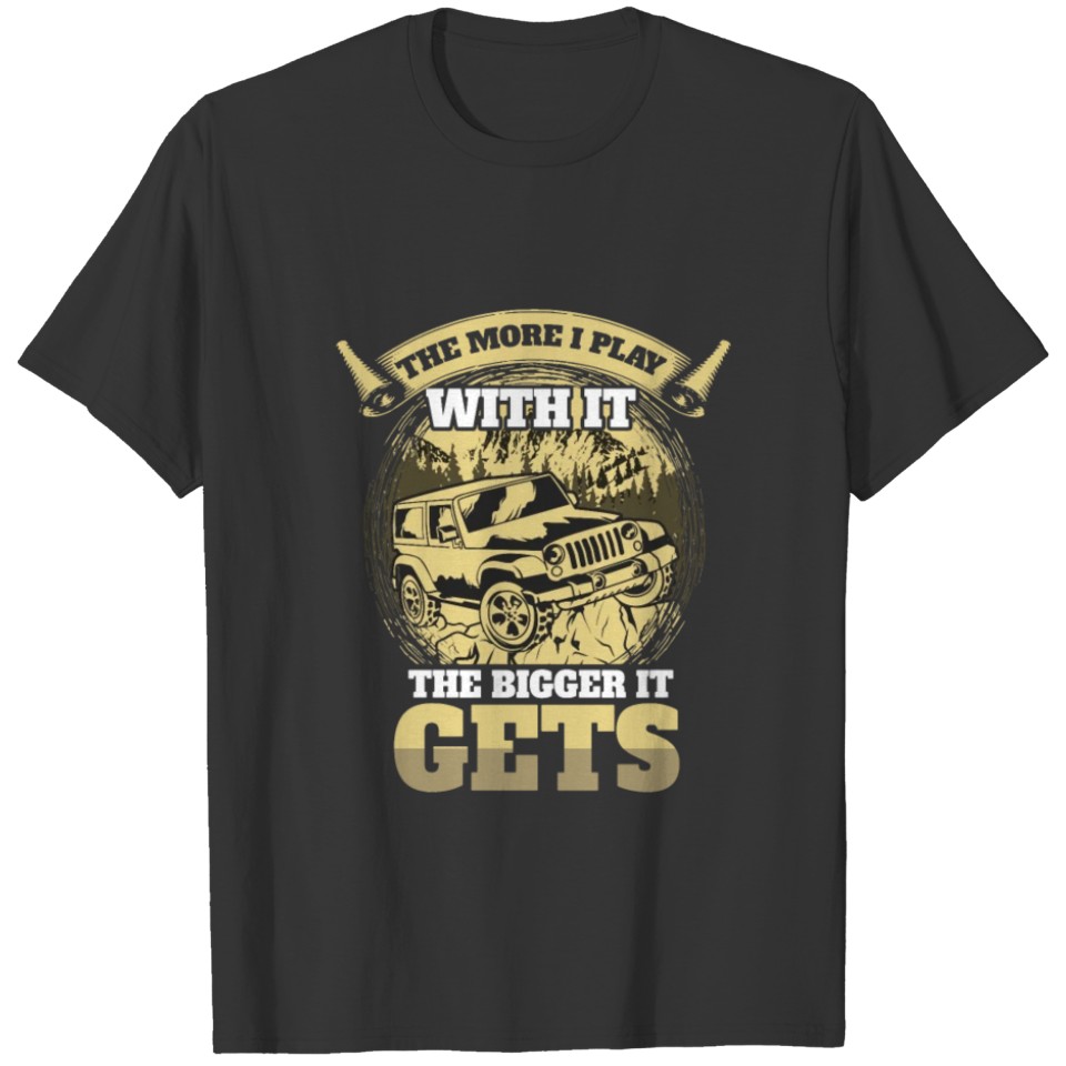 Off road shirts I Big tyres racing - Mens gift T-shirt