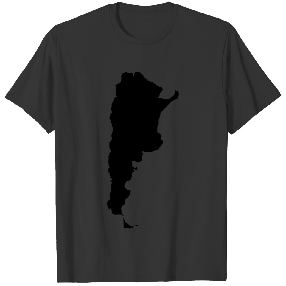 Argentina map T-shirt