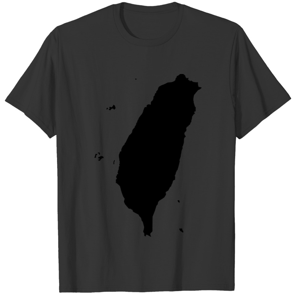 Taiwan map T-shirt