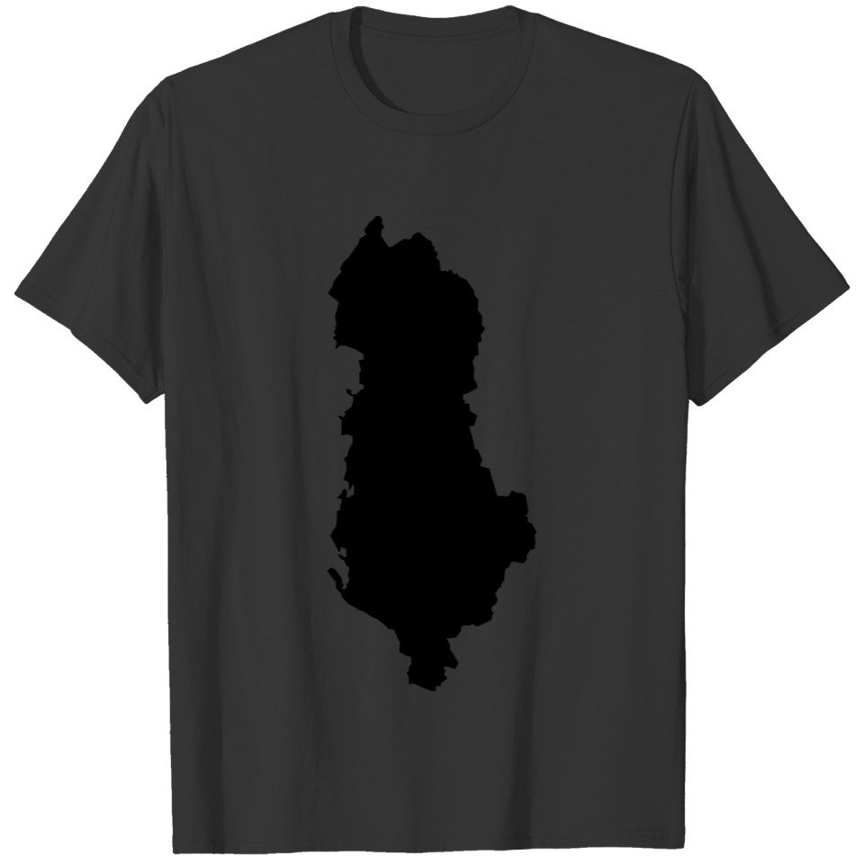 Albania map T-shirt