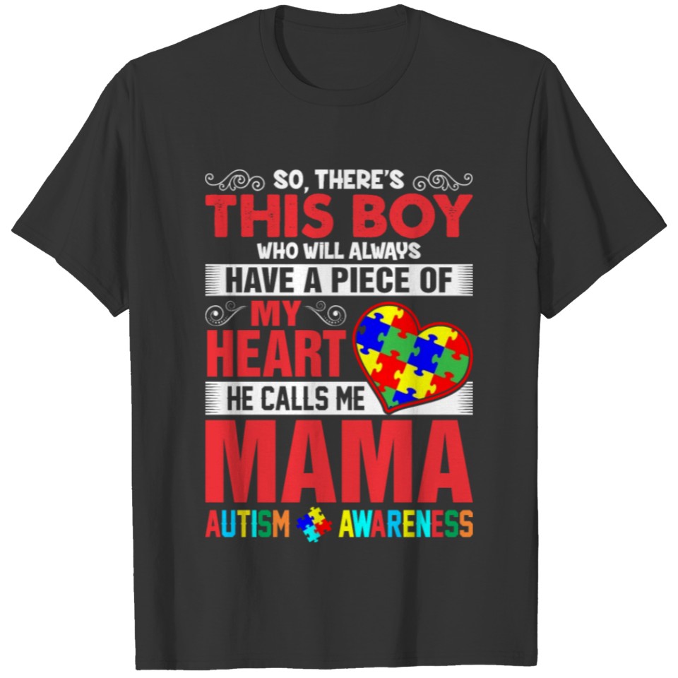 This Boy Calls Me Mama T-shirt