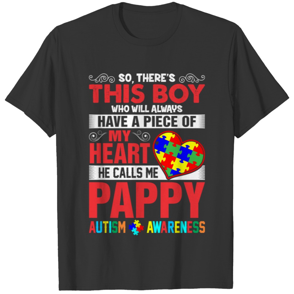 This Boy Calls Me Pappy T-shirt