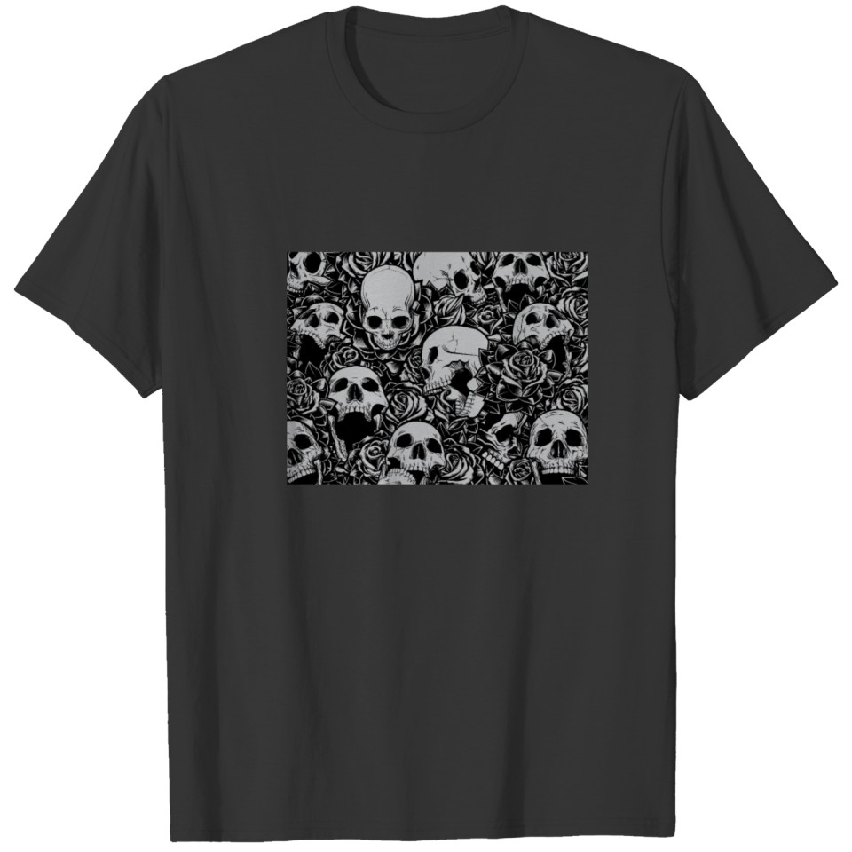 Skull Black Rose Special T-shirt