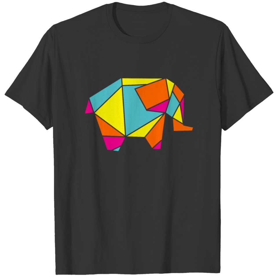 Geometric Elephant T-shirt