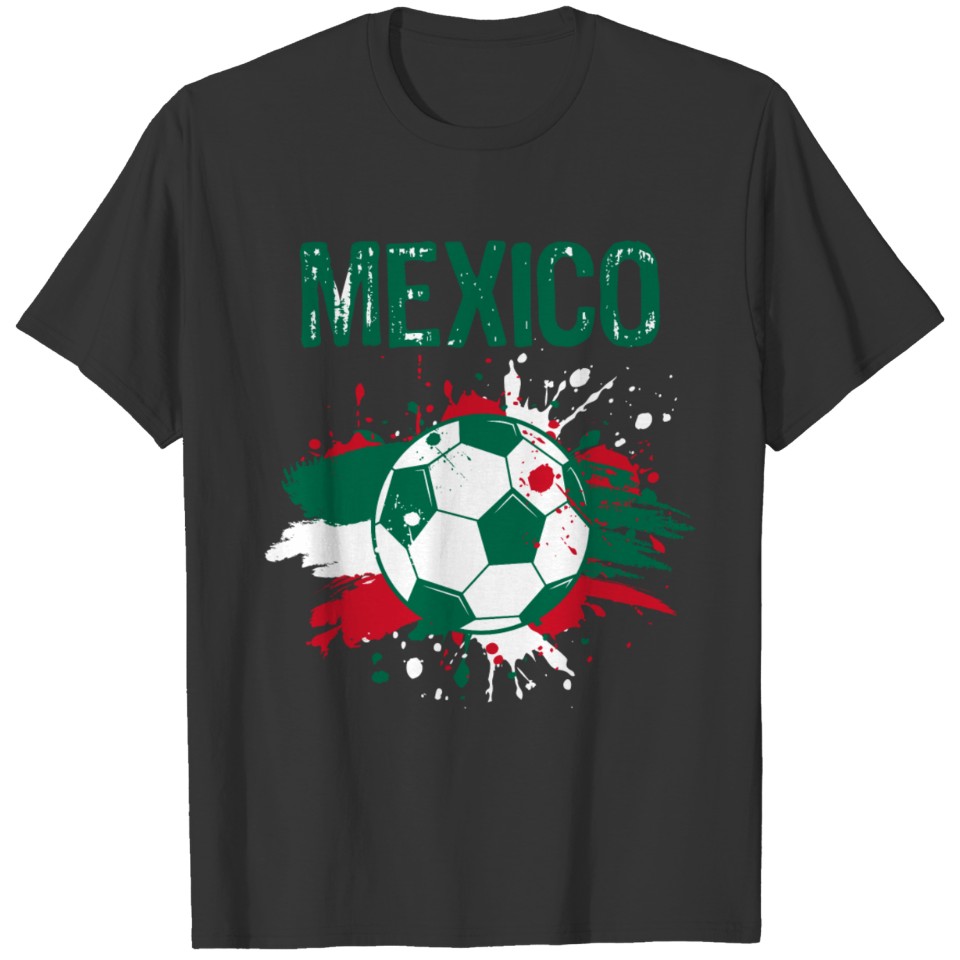 Mexico Soccer Shirt Fan Football Gift Funny Cool T-shirt