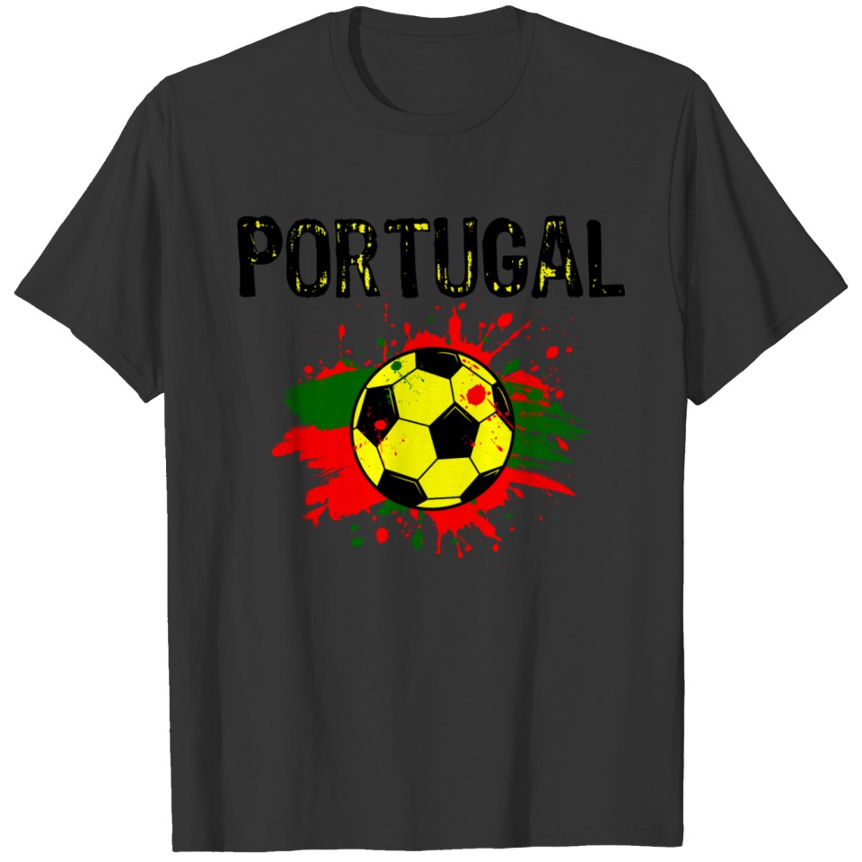 Portugal Soccer Shirt Fan Football Gift Funny Cool T-shirt