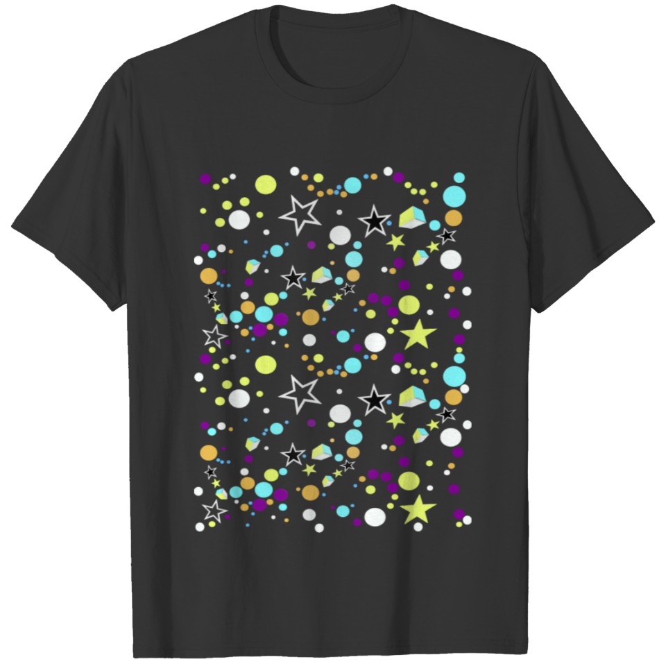 Spaced out pattern of joy 2 T-shirt
