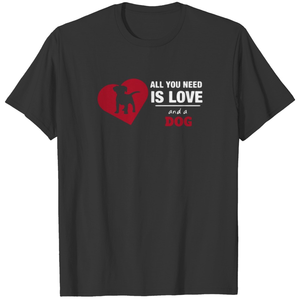 Love and a Dog Life T-shirt