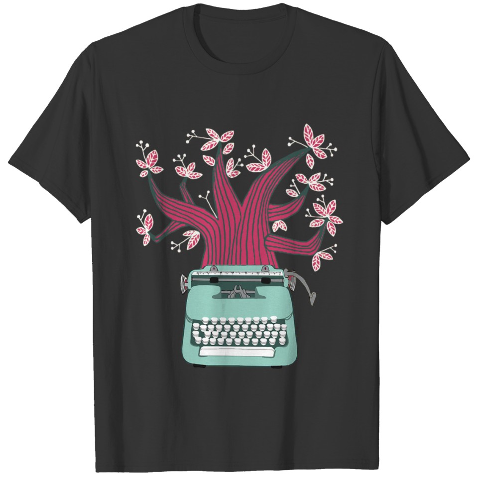 typewriter T-shirt
