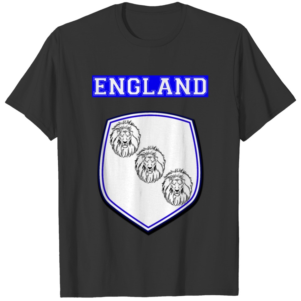 England Three Lions Soccer 2018 T-shirt