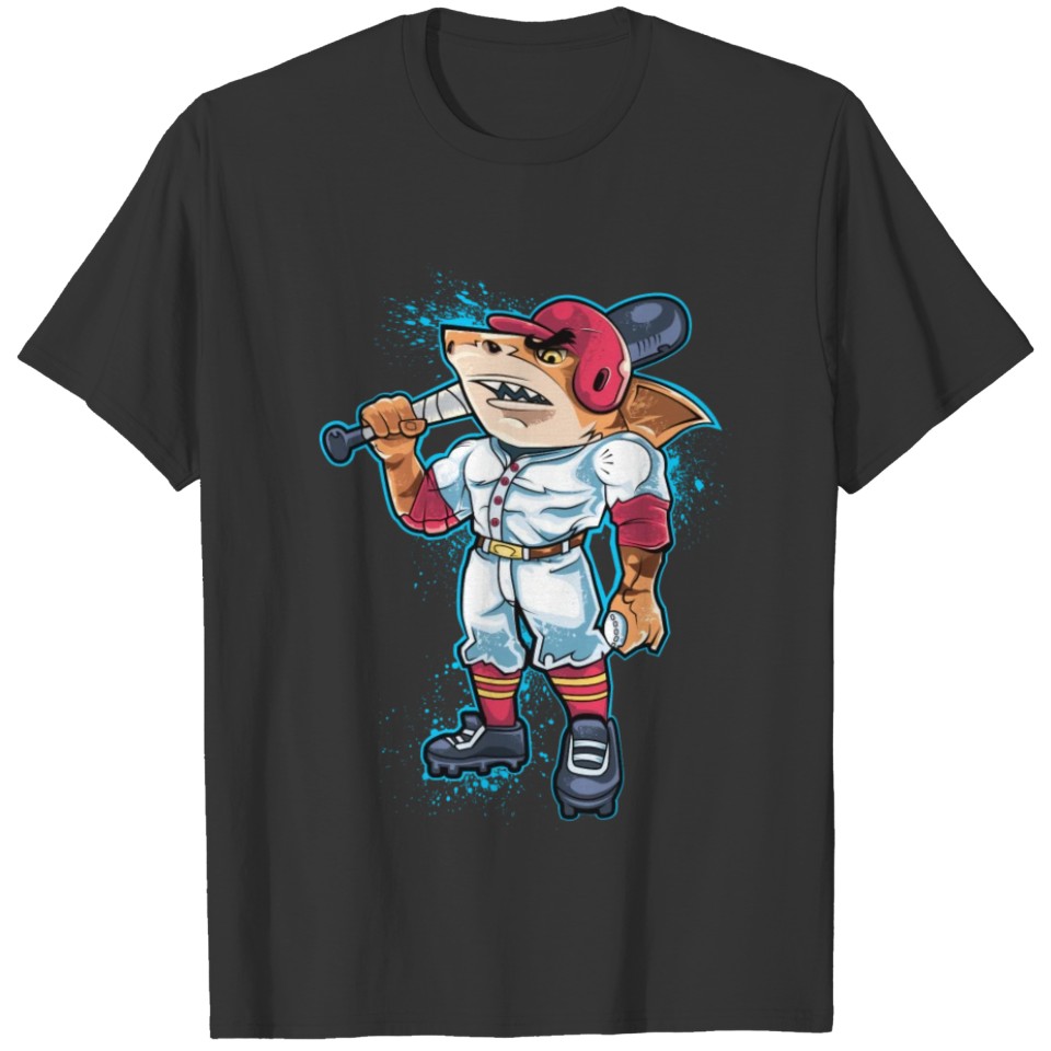 Baseball Shark Week T-shirt