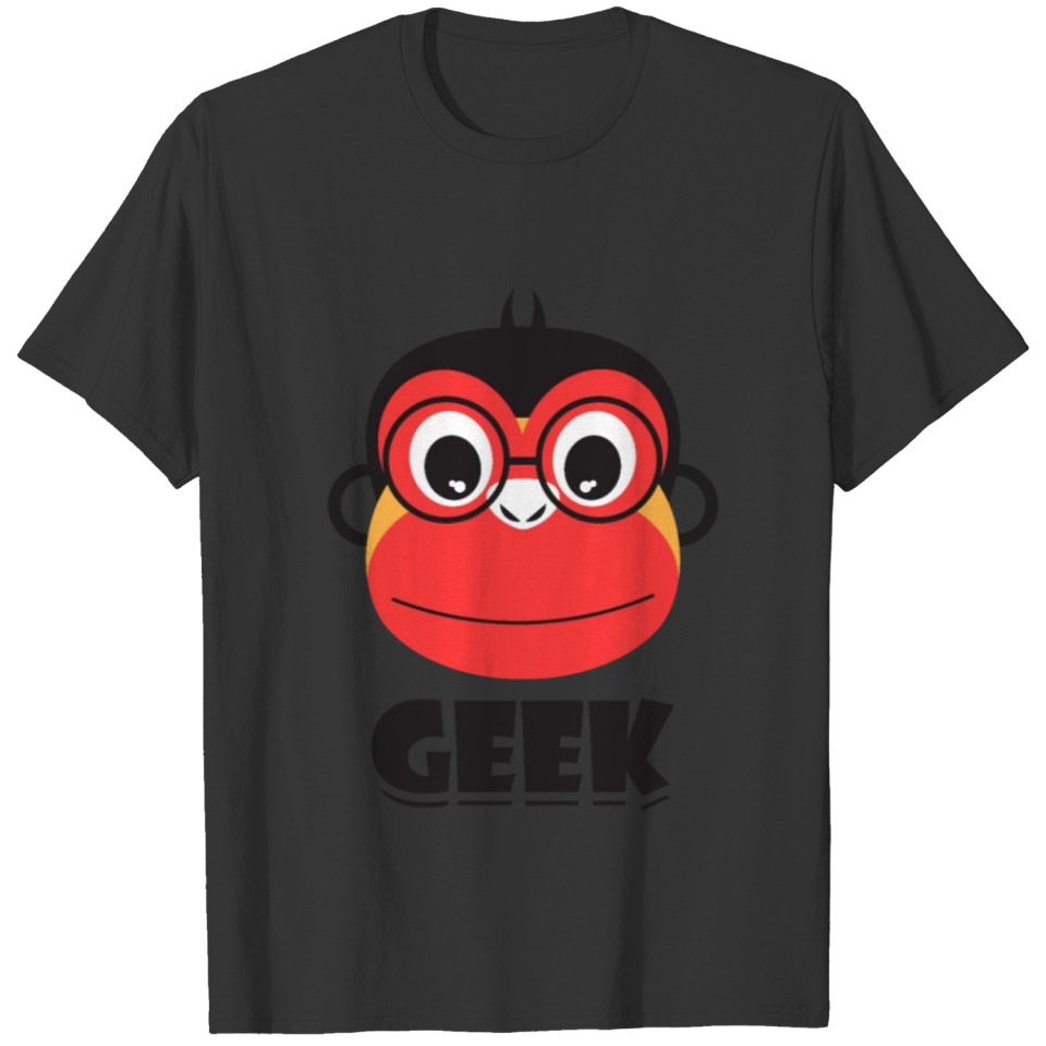 geek monkey T-shirt