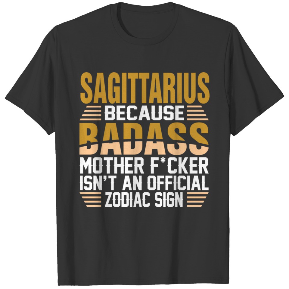 Sagittarius Zodiac Sign T-shirt