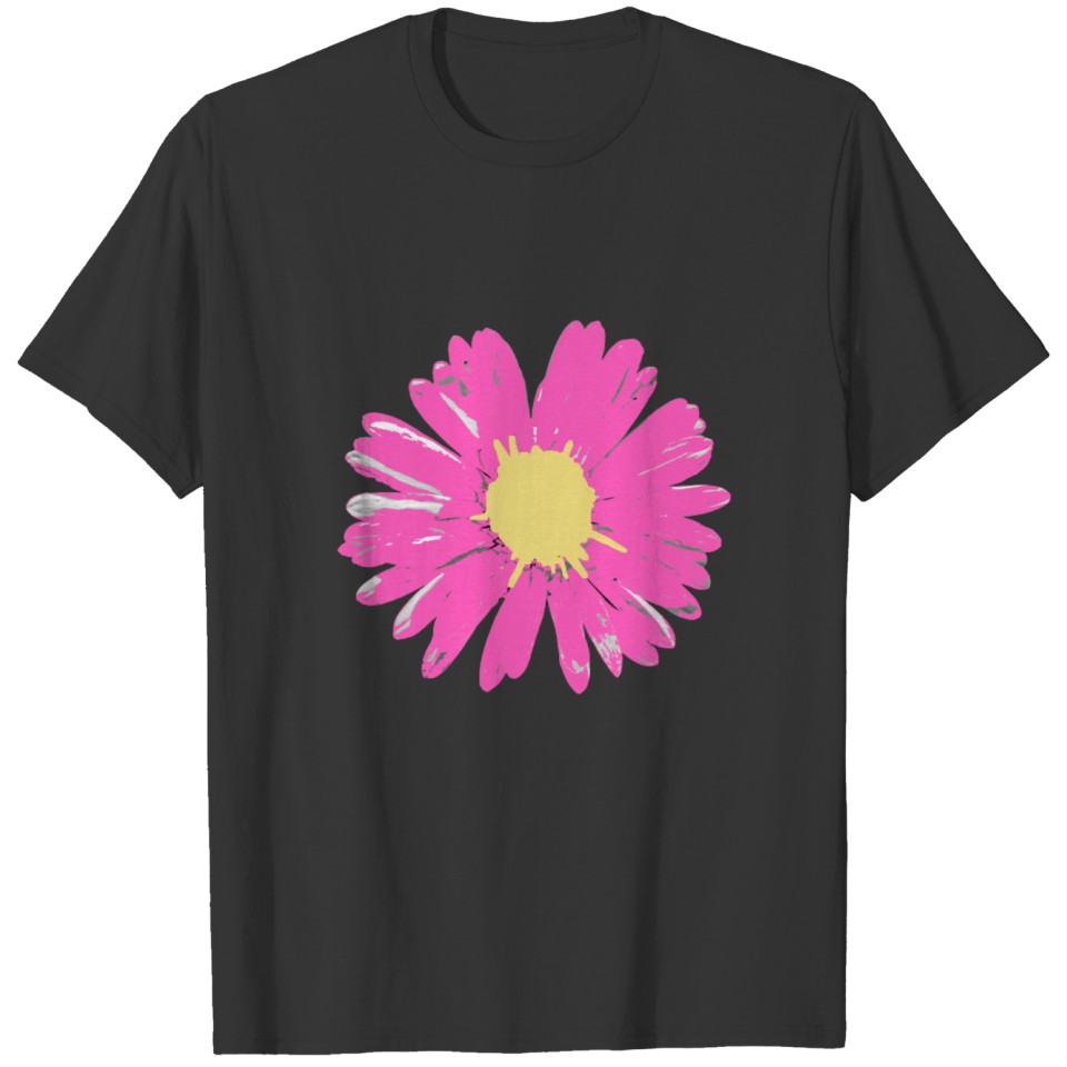 flower pink daisy T Shirts