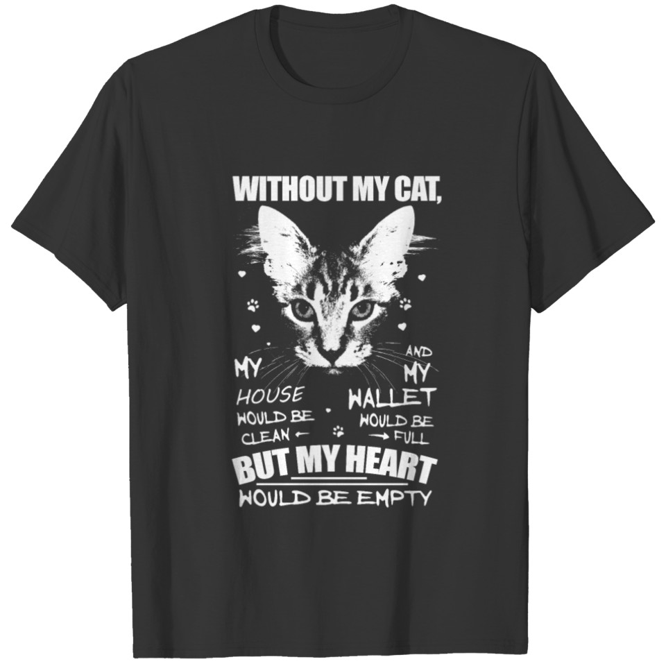 Cat Heart Tshirt T-shirt
