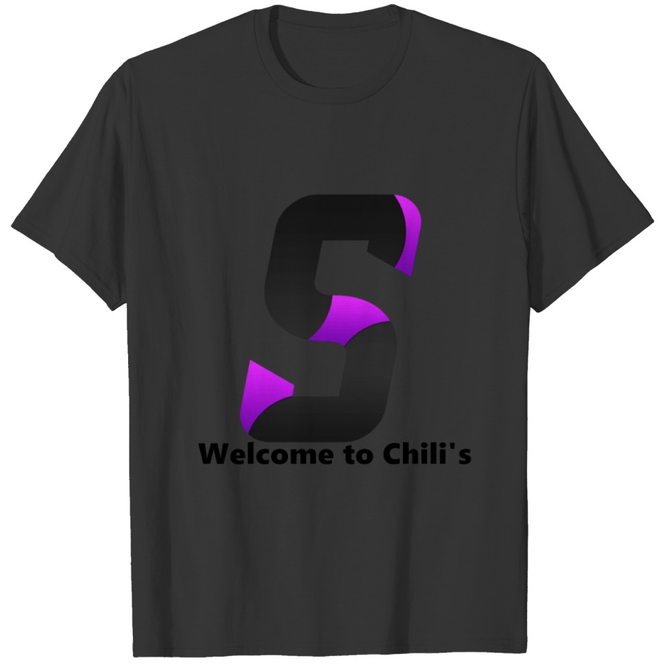SYNIRR LOGO WELCOME TO CHILI'S T-shirt