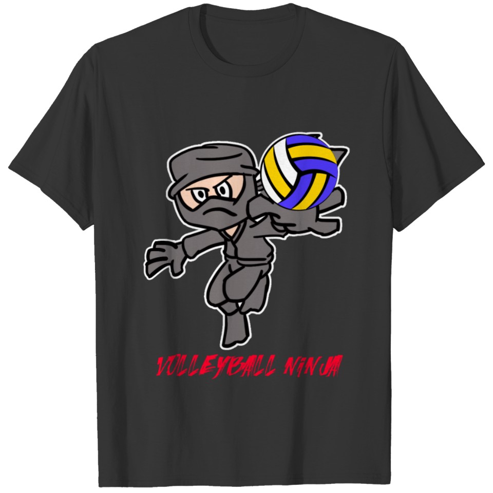 Volleyball Ninja T-shirt