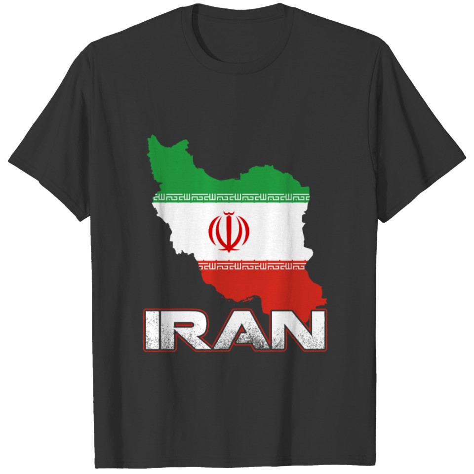 Iran Map T-shirt