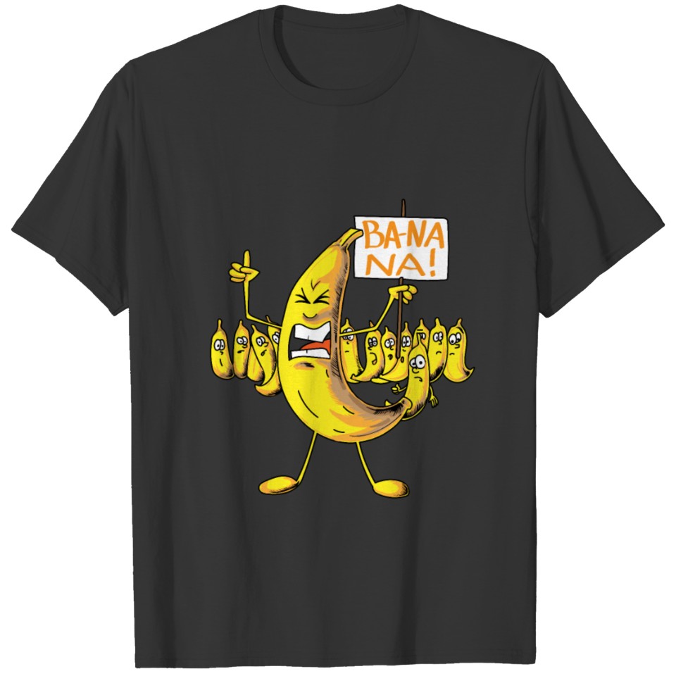 Banana Revolution gift christmas birthday T Shirts