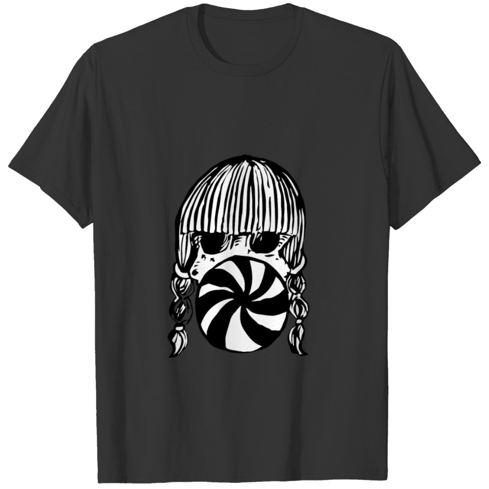 T-shirt spooky girl T-shirt