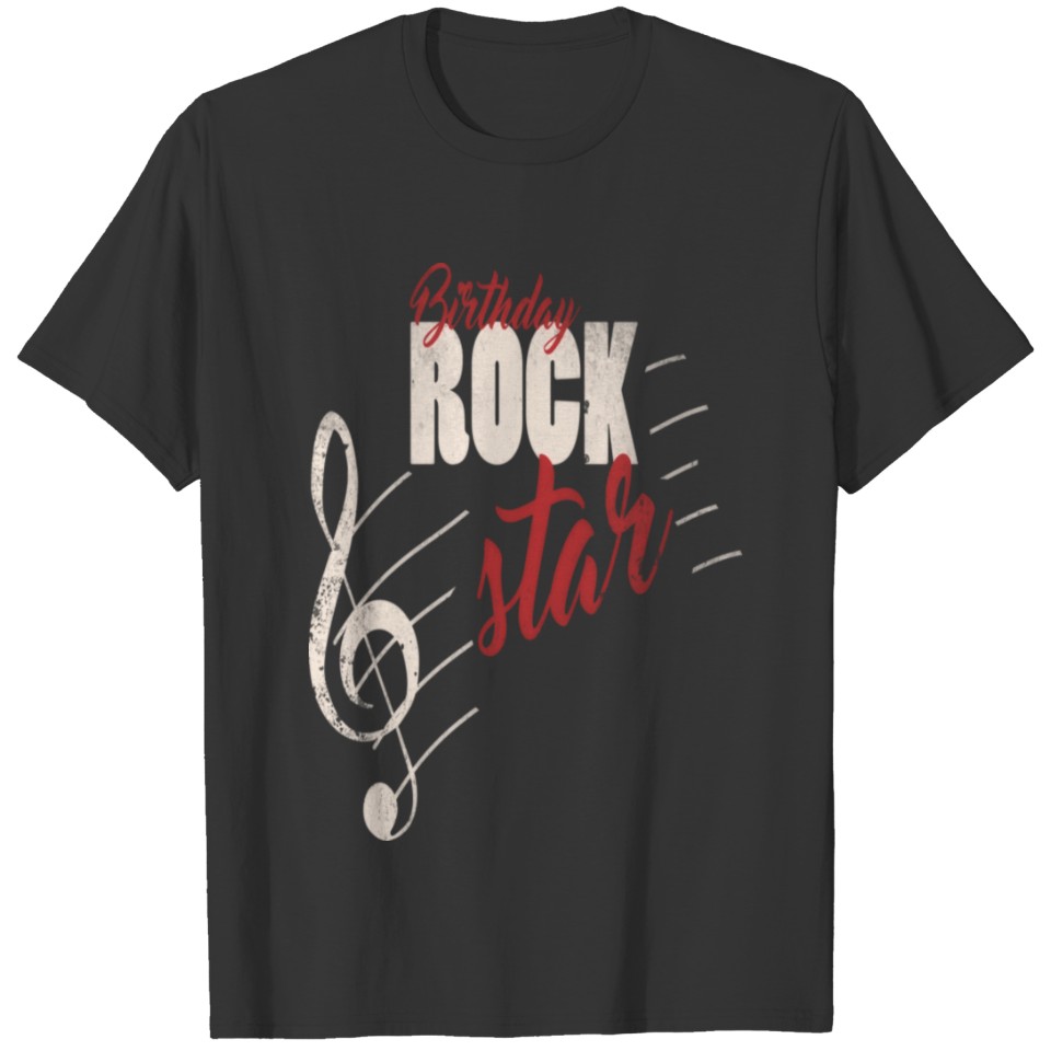 Birthday Rock Star T-shirt