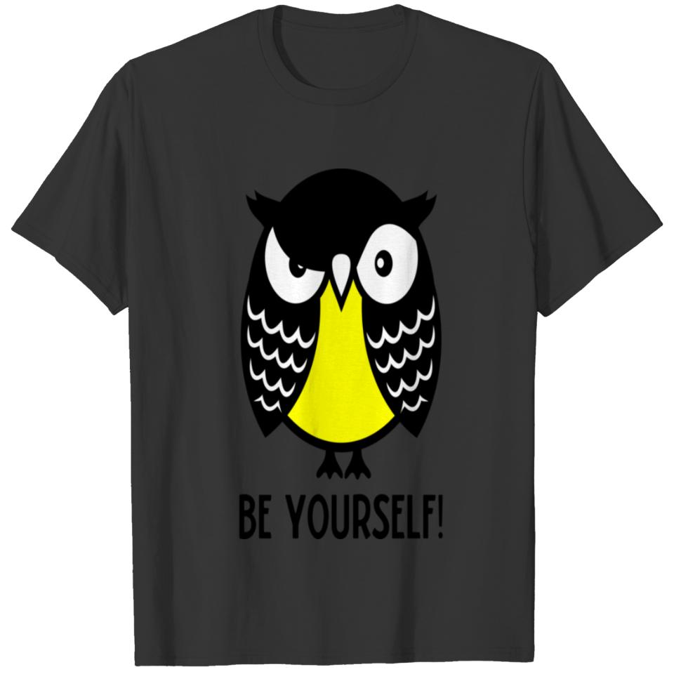 Cool Owl Be Yourself T-shirt