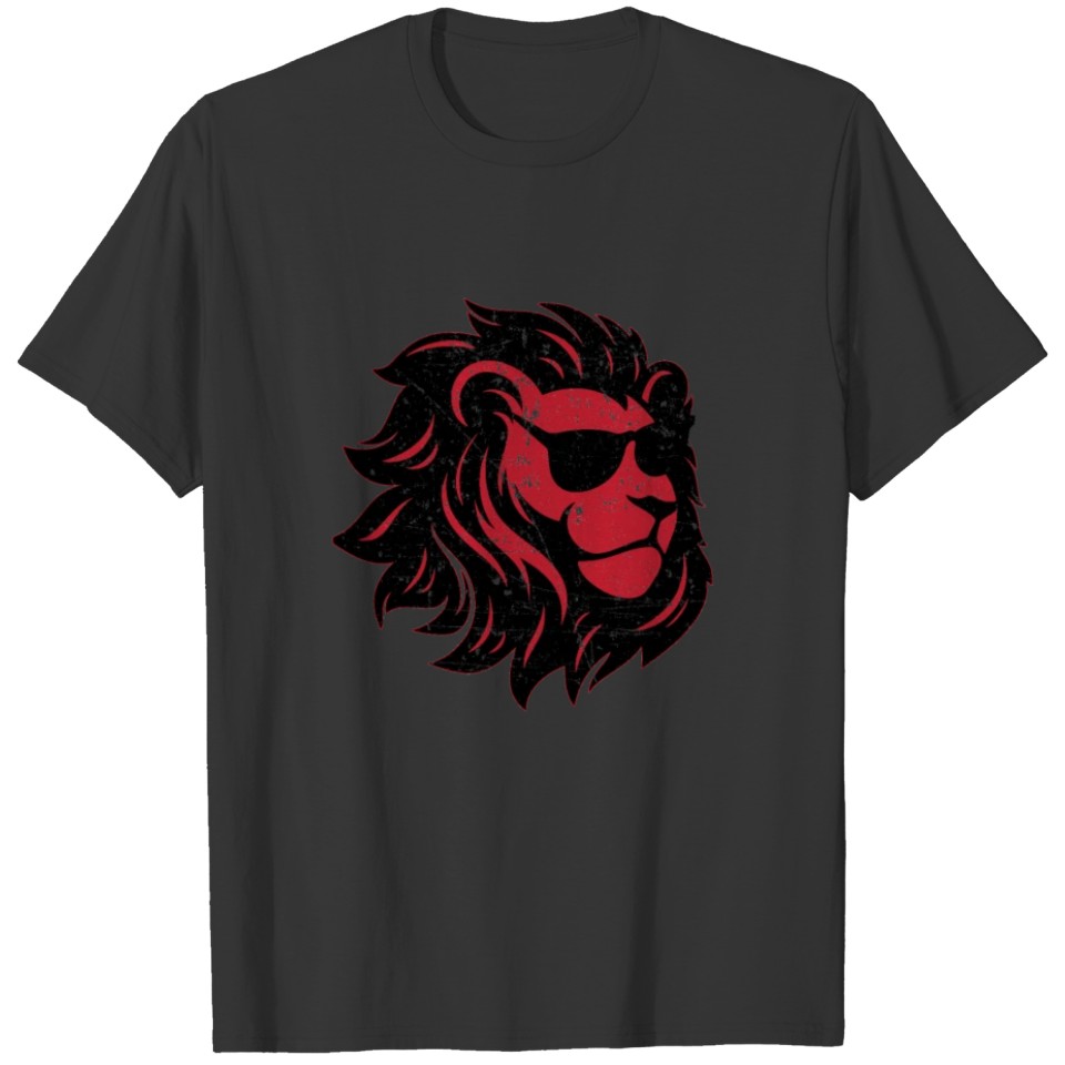 Lion Head Smooth T-Shirt & Gift T-shirt