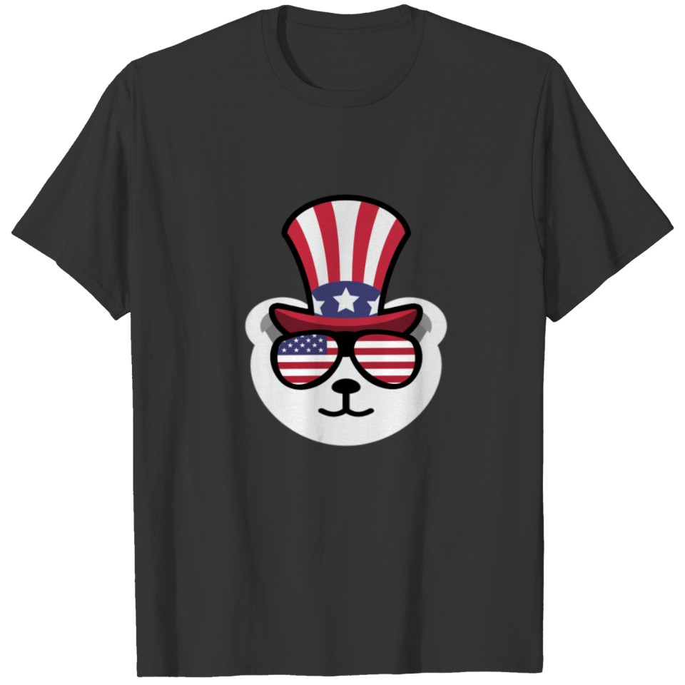 Badge Happy 4th Of July T Shirts