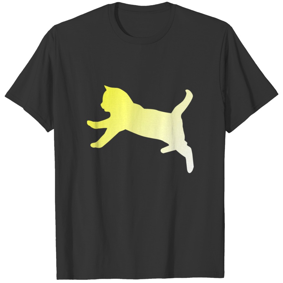 CAT CAT CAT CAT JUMPING PUMI KITTEN T-shirt