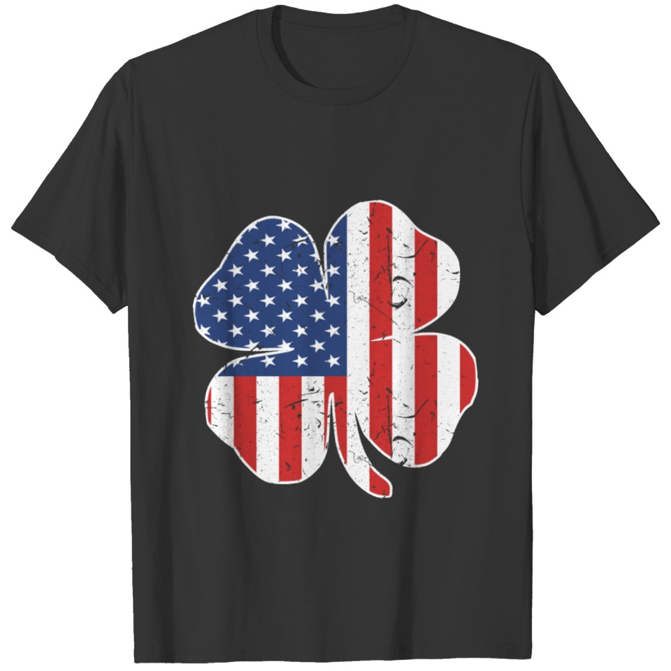 AMERICAN IRISH Gruntstyle USA Men s Patriotic St T Shirts